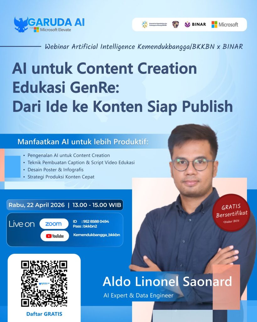 22 April 20206 - AI untuk Content Creation Edukasi GenRe: Dari Ide ke Konten Siap Publish ai untuk content creation edukasi genre